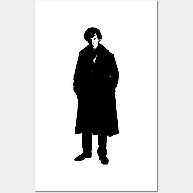 Sherlock Holmes Minimal Artwork Wall Art by tysonstreet